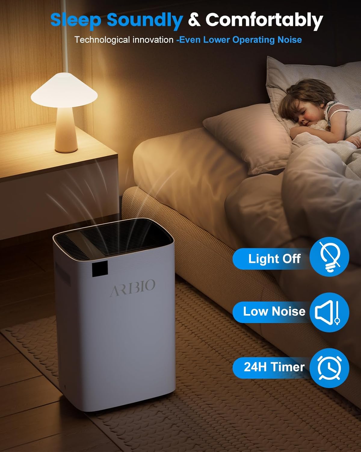 ARIBIO 20L/Day Dehumidifier for Home - Image 7